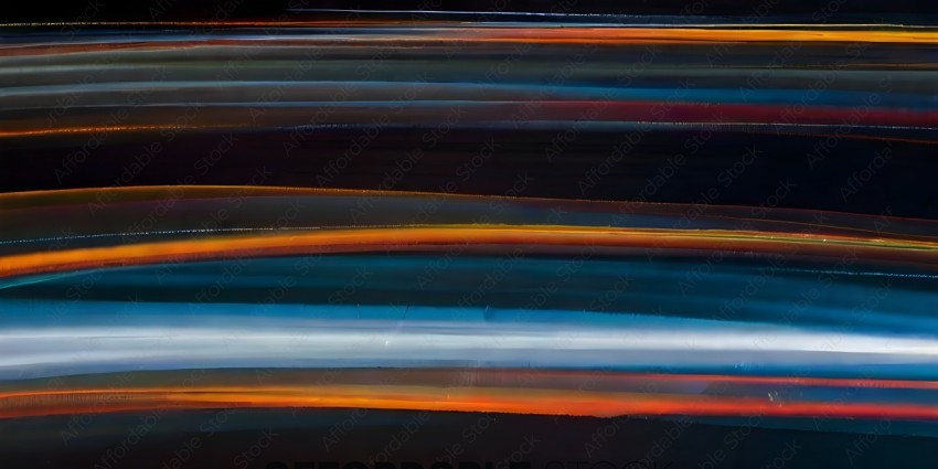 A colorful, blurry image of a striped pattern