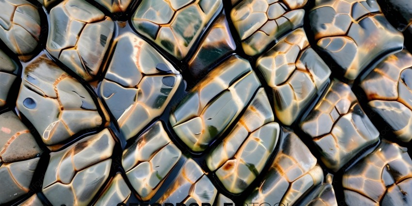 A close up of a patterned surface with a lot of detail