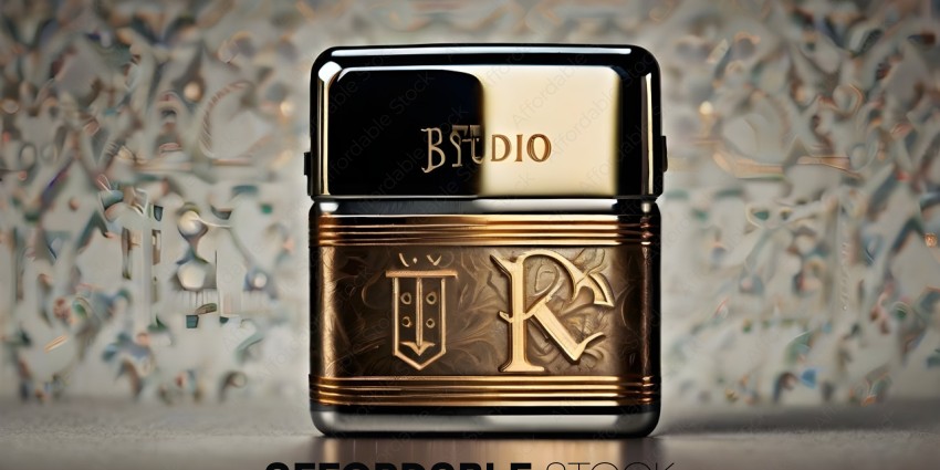 B&R Studio Gold Tin