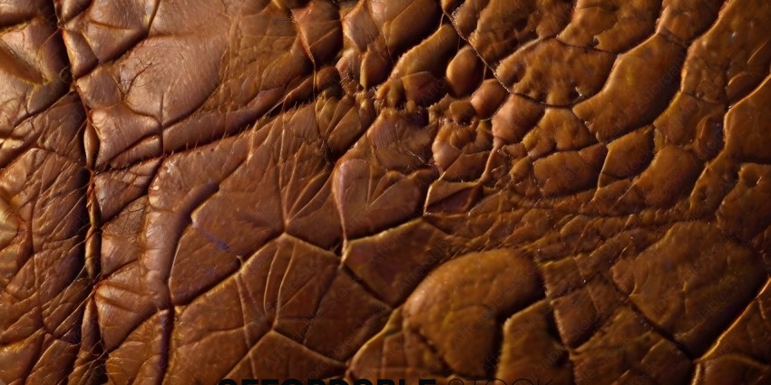 A close up of a crocodile's skin