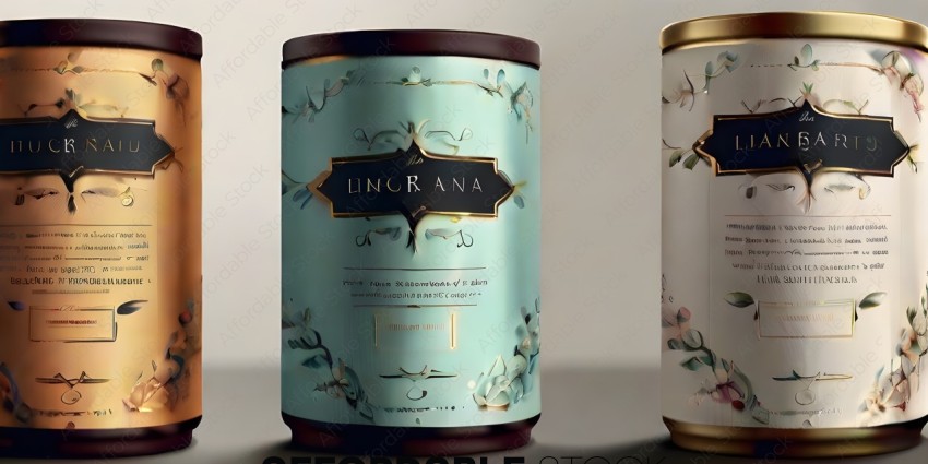 A close up of a blue and gold can of Ungrana