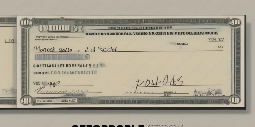 A check written to a person named Powers