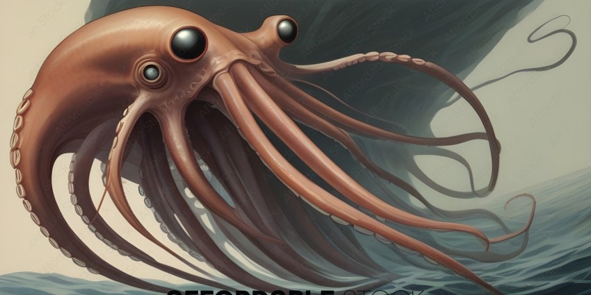 A creature with many tentacles and eyes