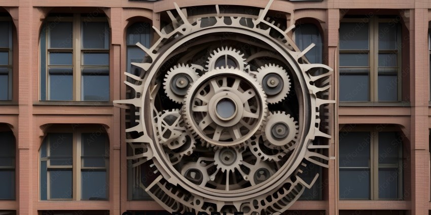 A large gear with many teeth