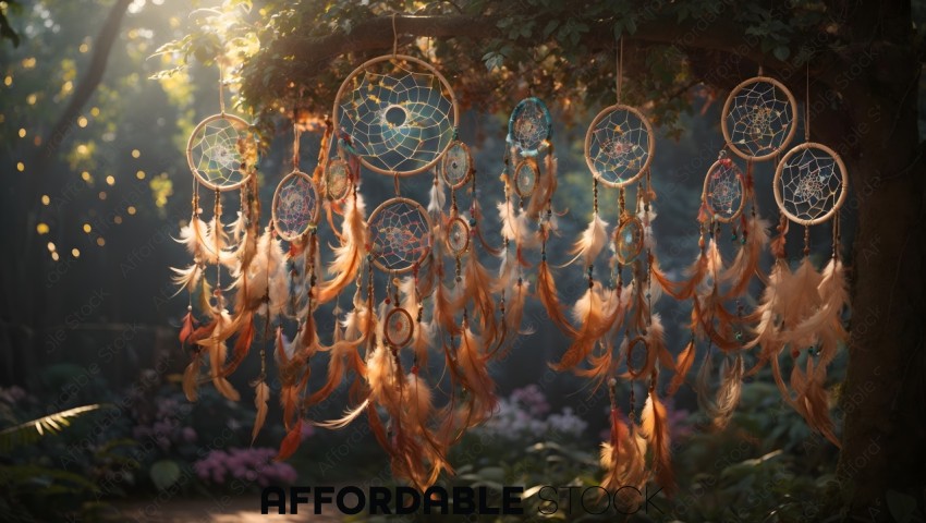 Dreamcatchers in Forest