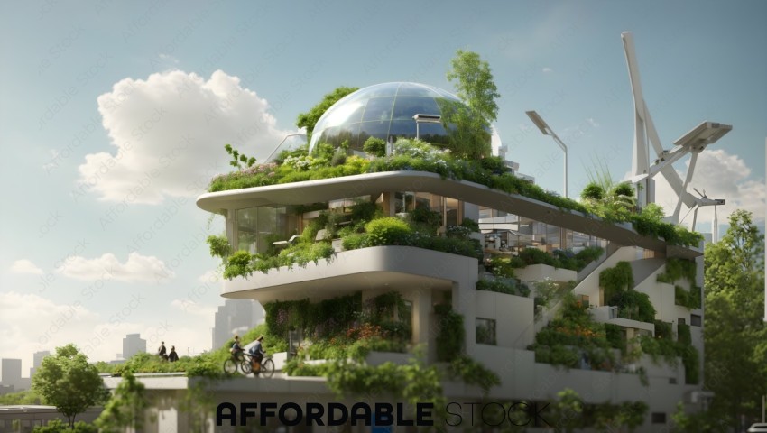 Futuristic Sustainable Architecture Concept