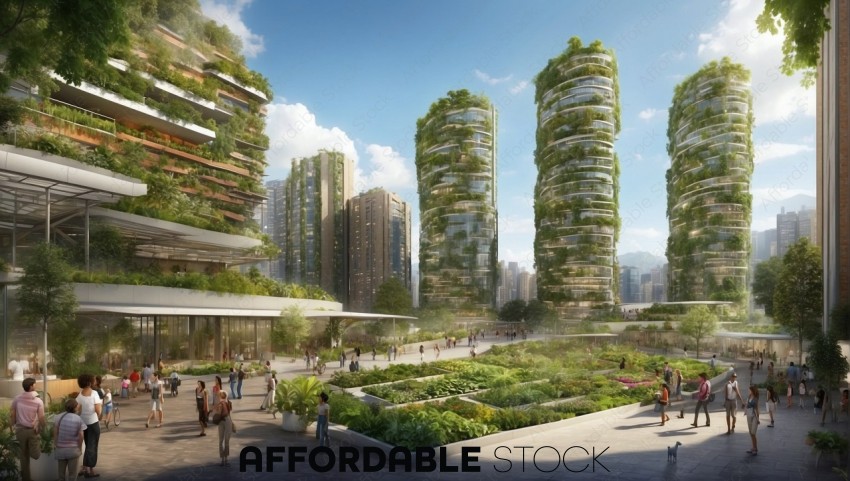 Eco-Friendly Urban Architecture Concept