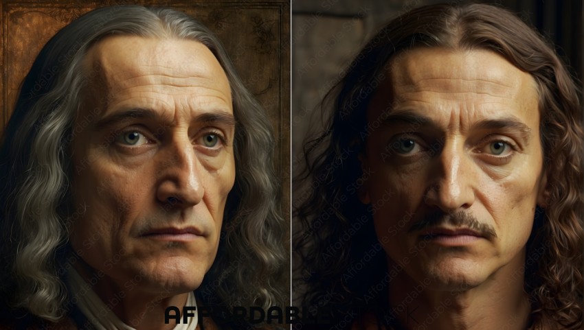 Historical Character Digital Portraits