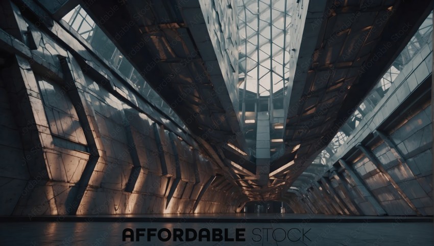 Futuristic Tunnel Architecture