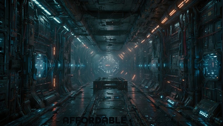 Futuristic Sci-Fi Corridor