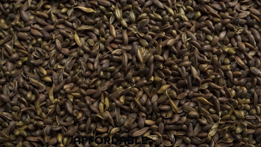 Close-Up of Barley Grains