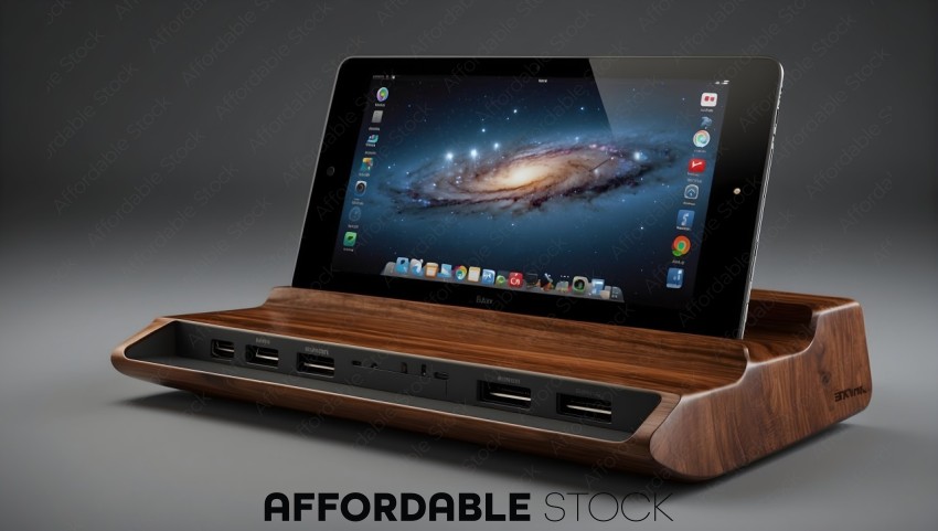 Tablet Docking Station with USB Ports