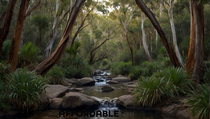 Tranquil Forest Stream