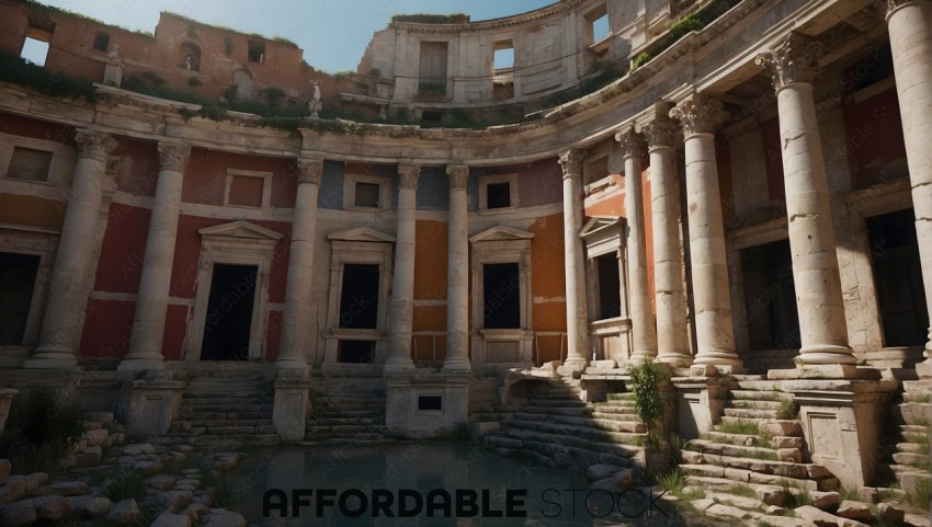 Ancient Roman Theatre Digital Reconstruction