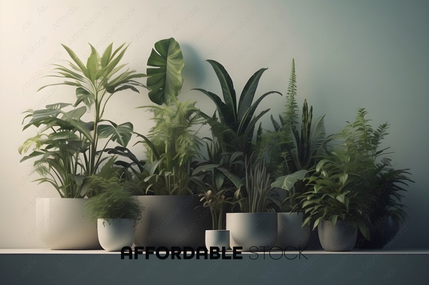 Indoor Potted Plant Collection