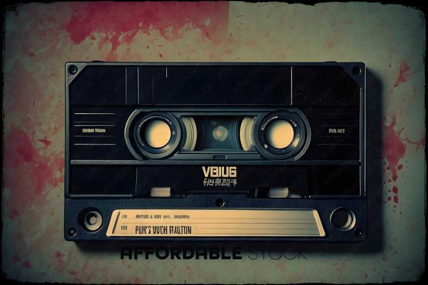 Vintage cassette tape with PJ Harvey's "Pull Yourself Away" written on it