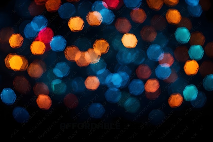 Blurry Lights in the Night