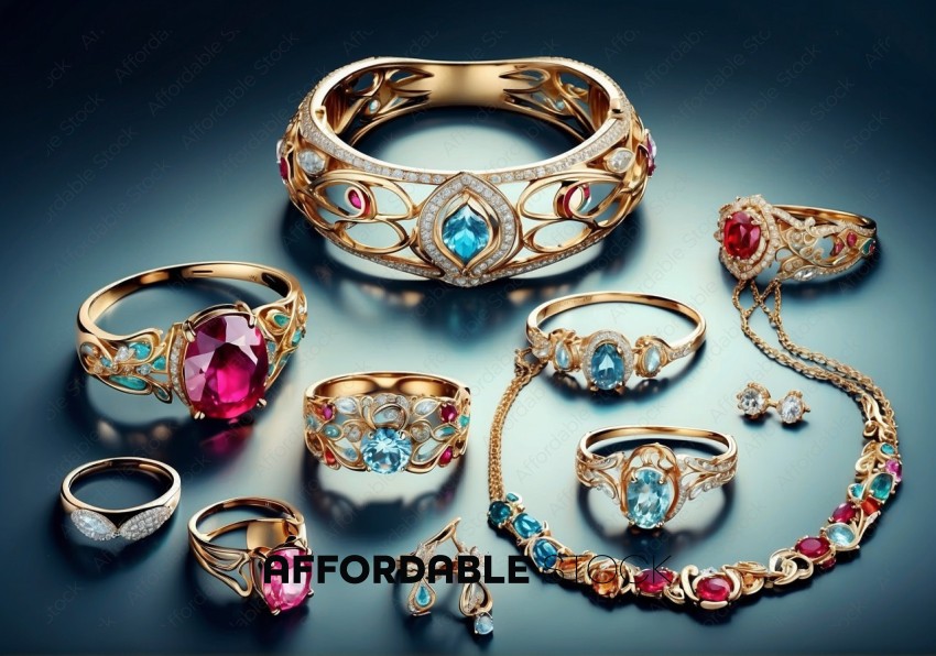 Elegant Gemstone Jewelry Collection