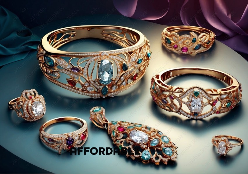 Luxury Gemstone Jewelry Collection