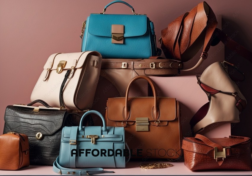 Assorted Luxury Handbags Collection
