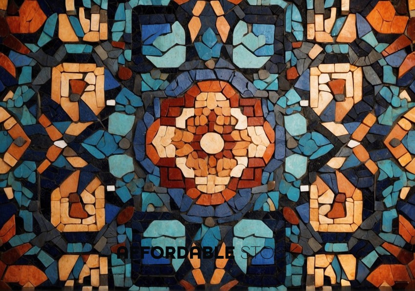 Intricate Mosaic Artwork