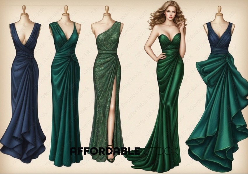 Elegant Evening Gowns Collection