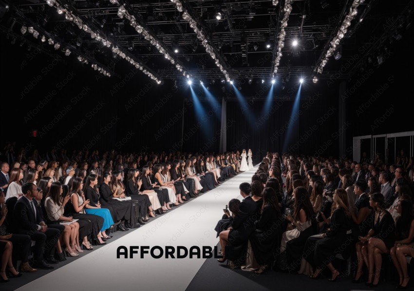 Fashion Show Event with Audience in Attendance