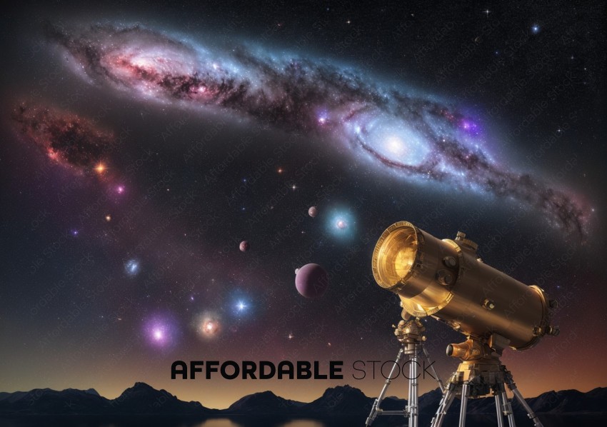 Galactic Astronomy Through a Telescope