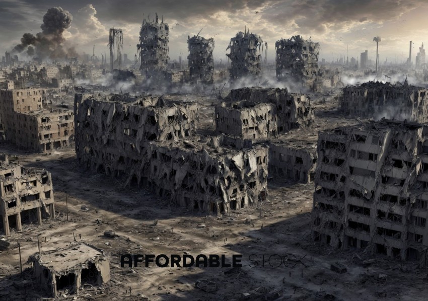 Post-Apocalyptic Urban Ruins