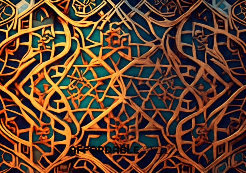 Intricate Islamic Wood Carving