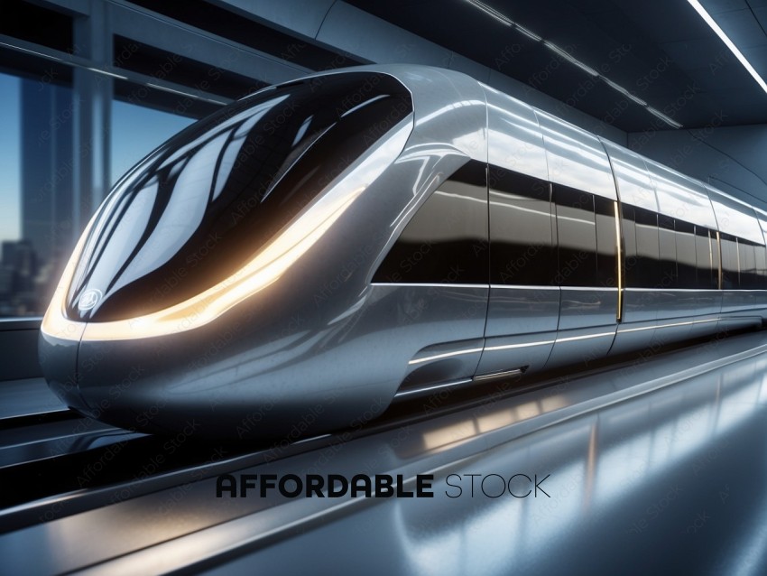 Futuristic High-Speed Train Concept Design