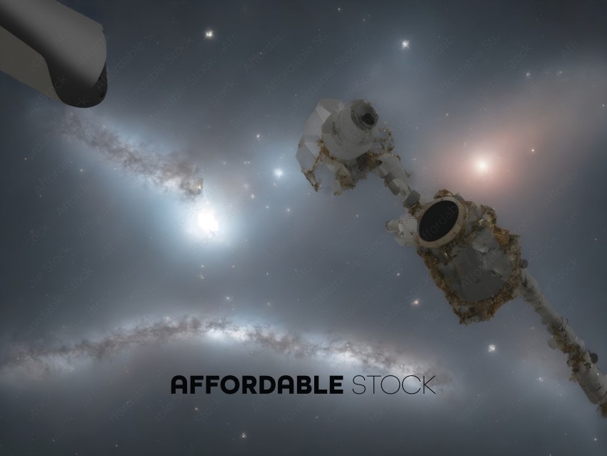 Space Telescope Observing Distant Galaxies
