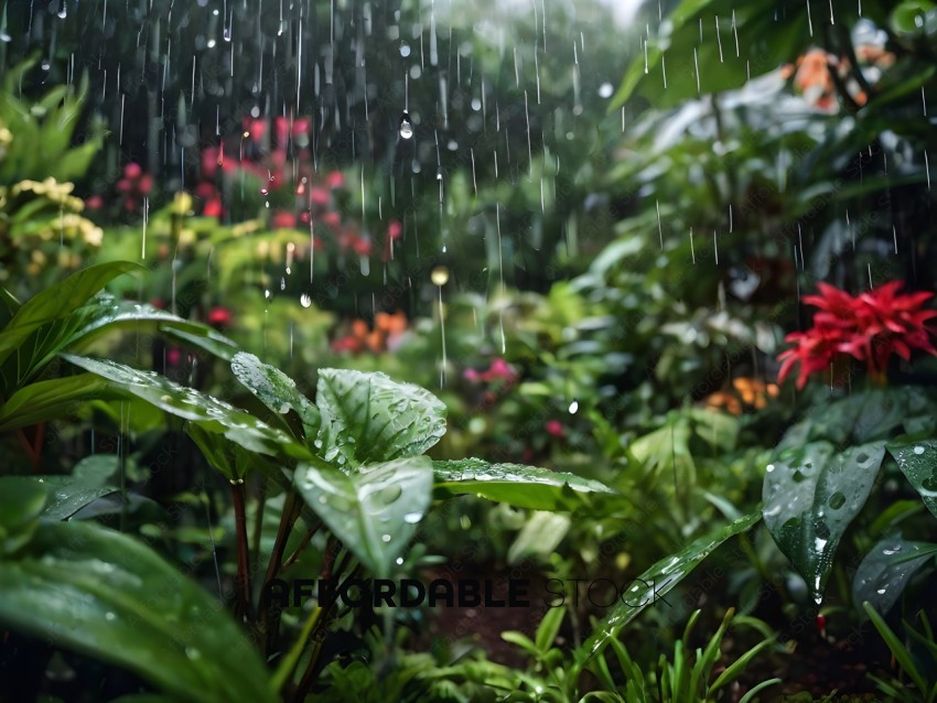 A Rainy Day in the Jungle