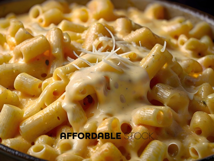 Macaroni and Cheese with Parmesan Cheese
