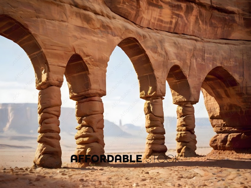 Ancient Arches in the Desert