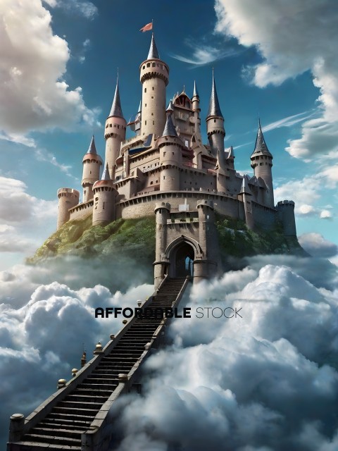 A castle in the clouds
