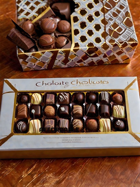 Chocolate Chocolates in a Box