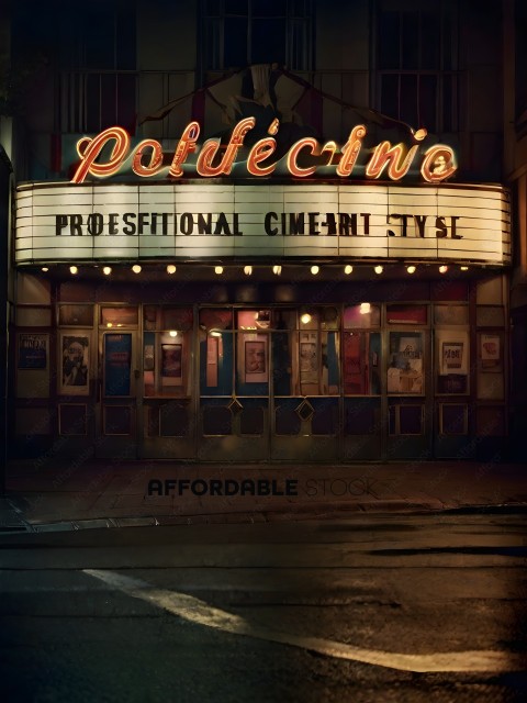 Potluck Cinemas: Professional Cinema Style