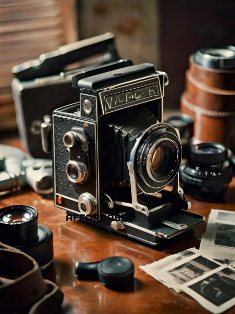 Vost 35mm Camera on Table