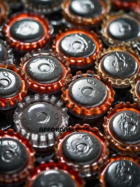 Bottle Caps with Logos