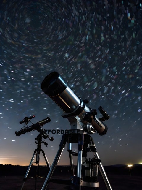 Telescope with a view of the stars