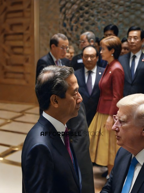 President Trump and President Xi Jinping in a meeting