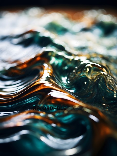 Waves in a body of water
