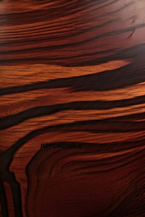 A close up of a wooden surface with a pattern of swirls