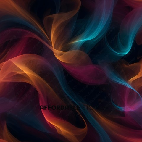 Abstract Colorful Smoke Wallpaper