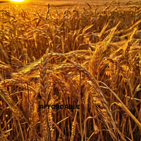 Golden Field of Wheat