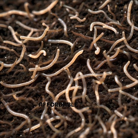 Worms on the ground