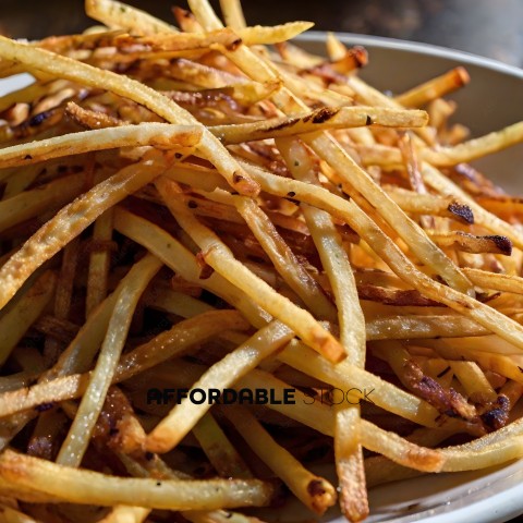 French Fries in a Bowl