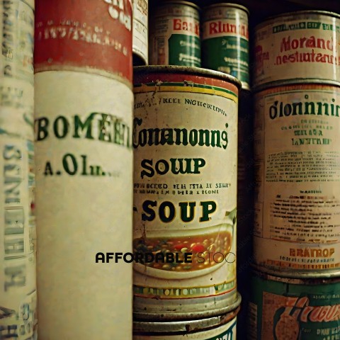 Canned Soup and Bomex